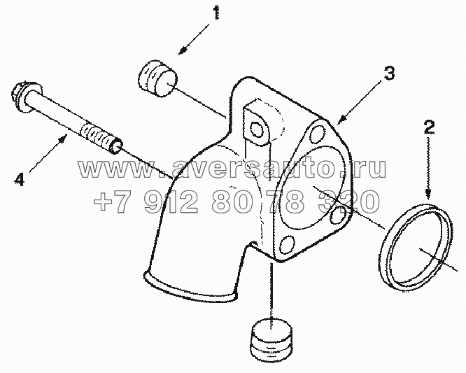 WI 9226ZZ CONNECTION, WATER INLET