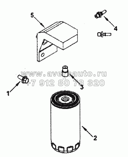 Расположение топливного фильтра