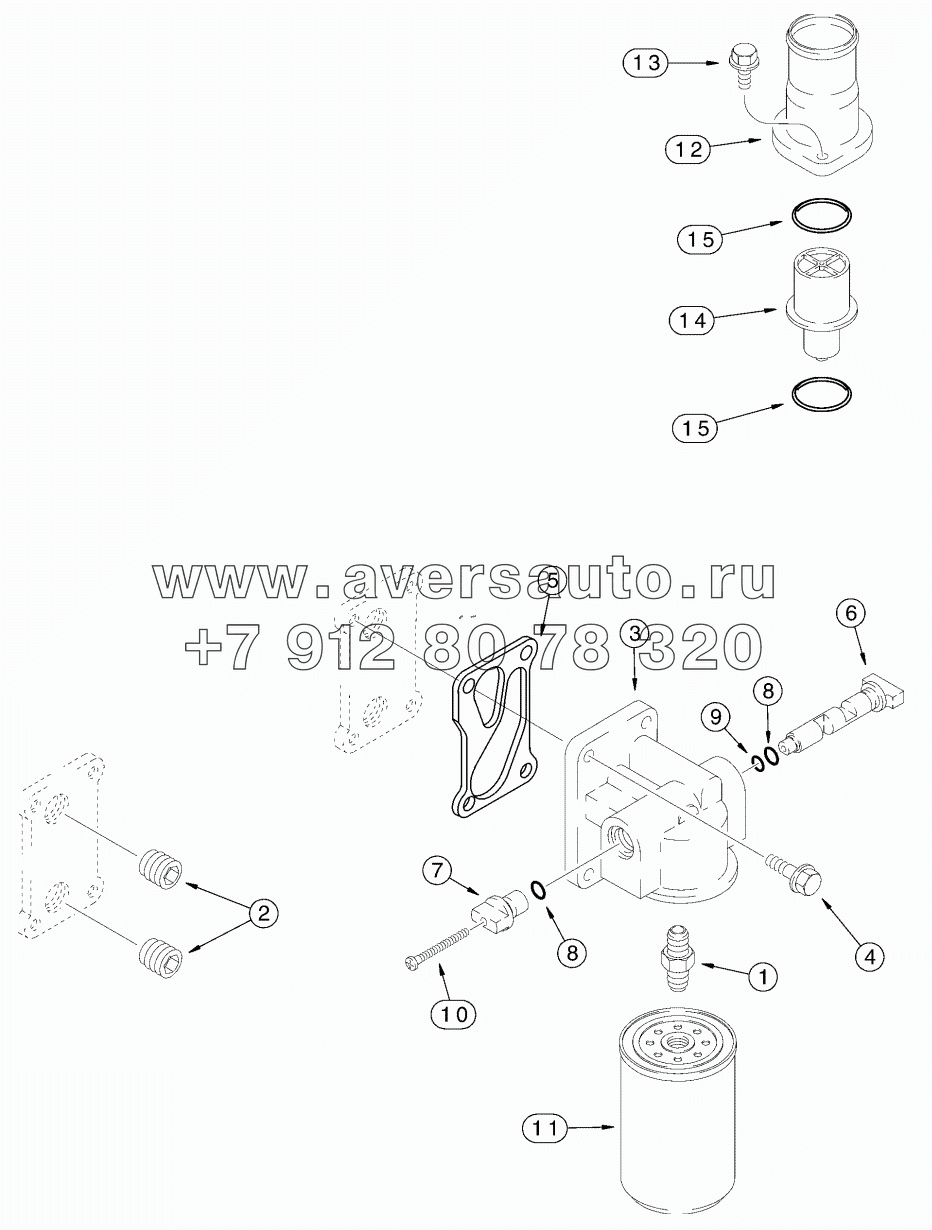 THERMOSTAT - FILTER, WATER