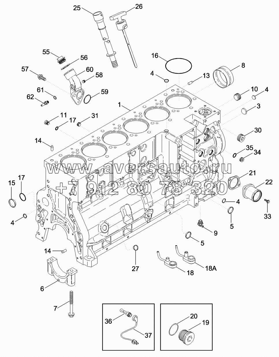 CYLINDER BLOCK - ENGINE BLOCK HEATERS