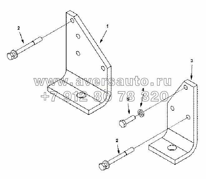 ЕМ2037-01 Front Engine Support