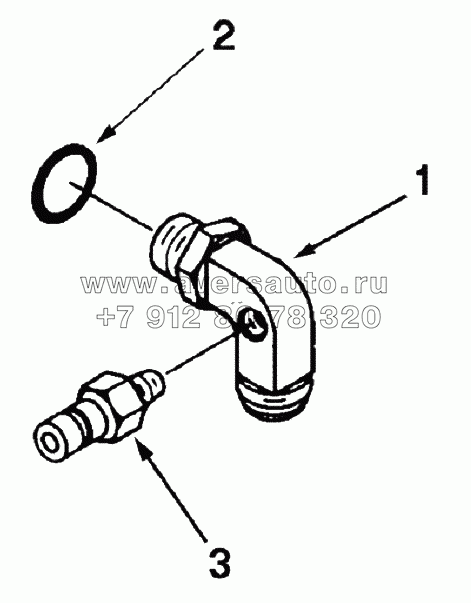 FF2742-01 Fuel Pump Inlet Fitting