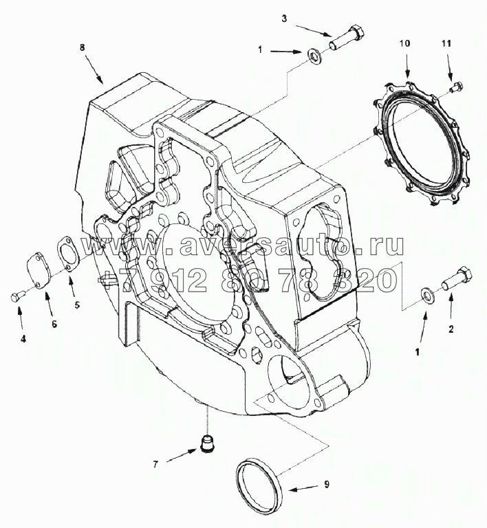 FH2323 Flywheel Housing