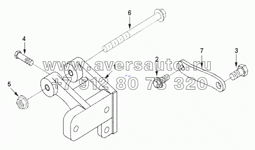  EH 9591 Mounting, alternator