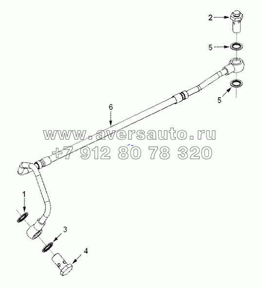  FF 9594 Plumbing, fuel filter