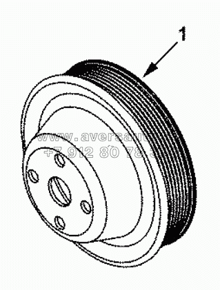  PA 9001 Pulley, accessory