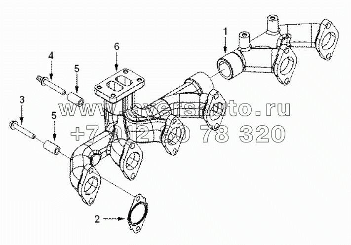  TB91406 Arrangement, turbocharger