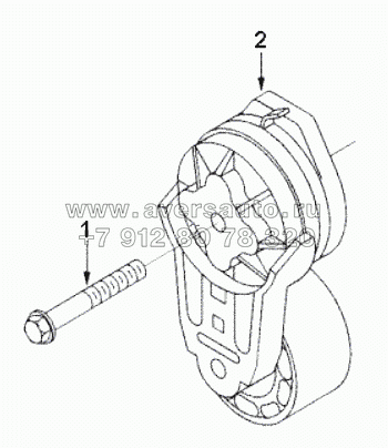  WP9916 Tensioner, belt