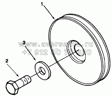 Accessory Drive Pulley AD2031