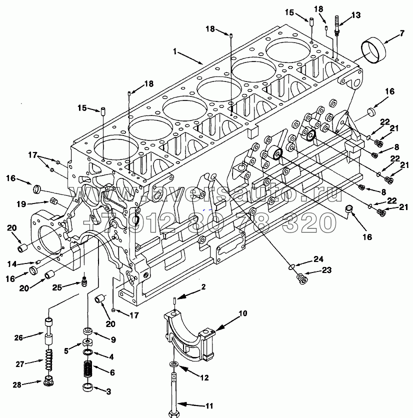 Cylinder Block BB2712