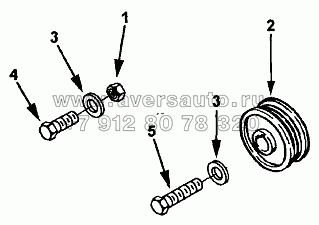 Alternator Drive Pulley EH2712