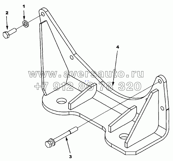 Front Engine Support EM2078