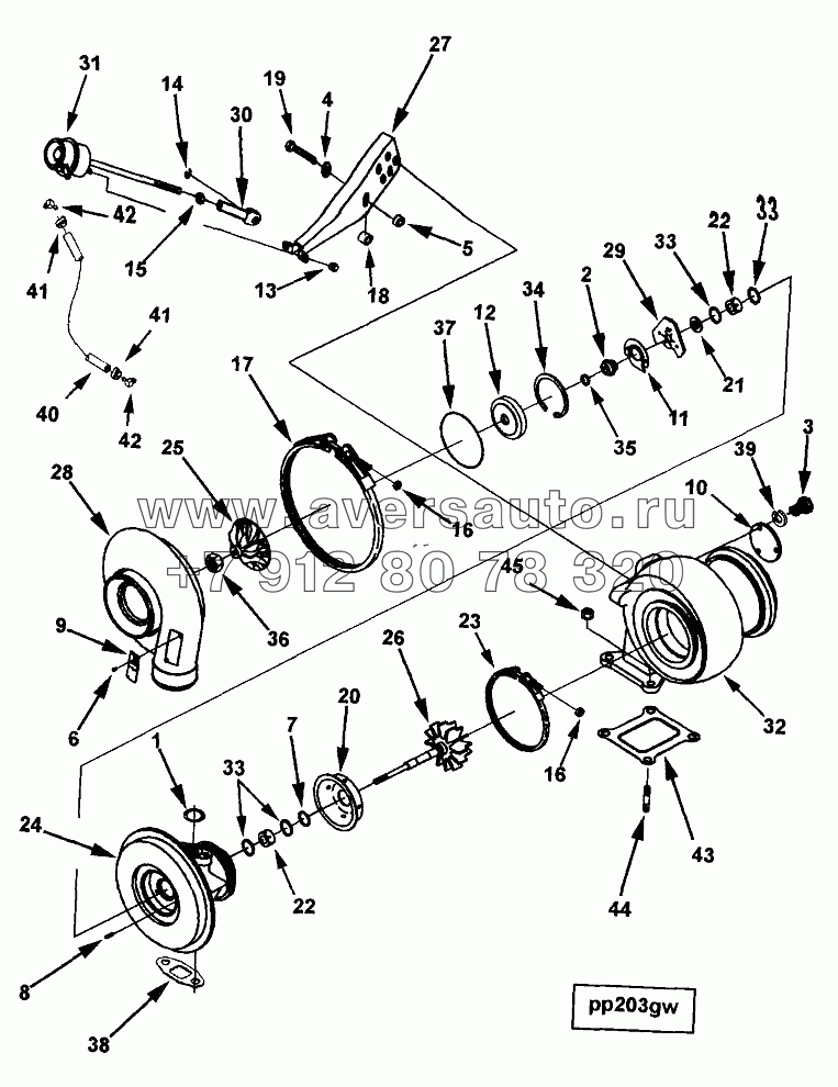 Turbocharger PP20035