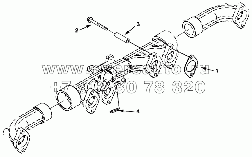 Exhaust Manifold TB2723