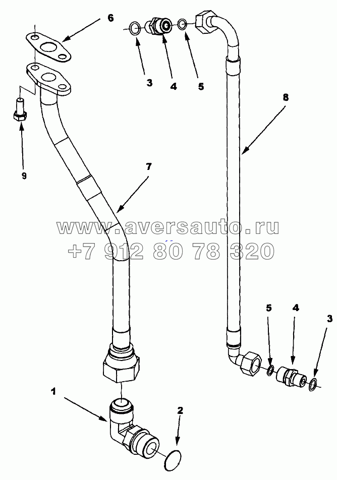 Turbocharger Plumbing TP2832