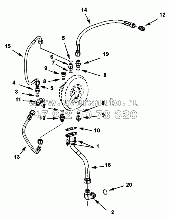 Turbocharger Plumbing TP2833