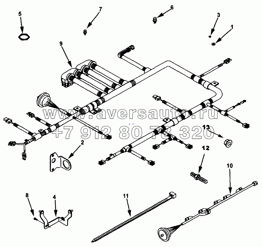 External Control Module Wiring Harness WR2717