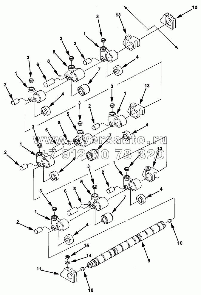 Cam Follower Lever BB2712