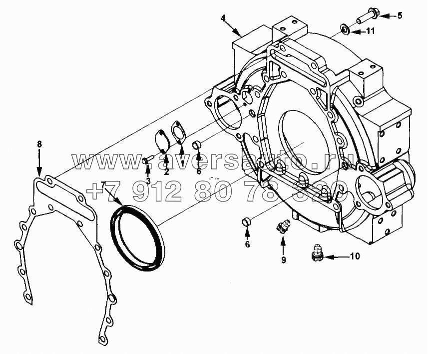  FH11089 Flywheel Housing