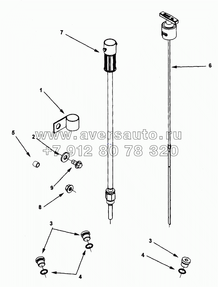  LG1088 Oil Level Gauge (Long)