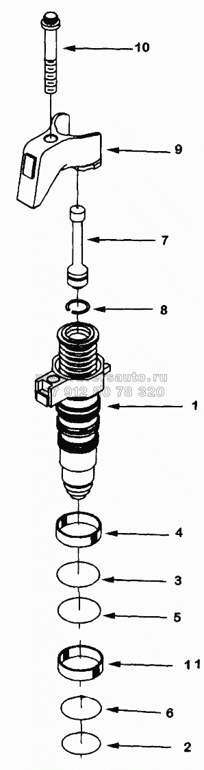  PP2825 Injector