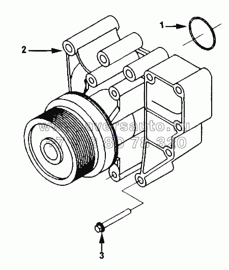  WP1733 Water Pump