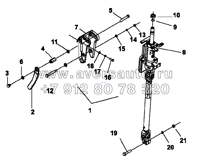 3404A-C0102 Привод рулевого механизма