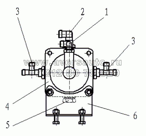 3527N50-010 Направляющий клапан (система ABS)