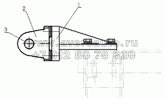 28E56 Передняя буксирная петля