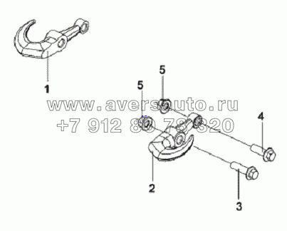 Front Towing Hook Subassembly