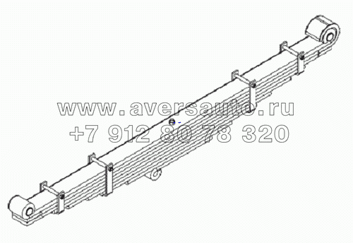 Front Leaf Spring Subassembly
