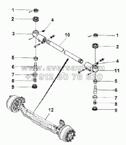 Tie Rod Subassembly