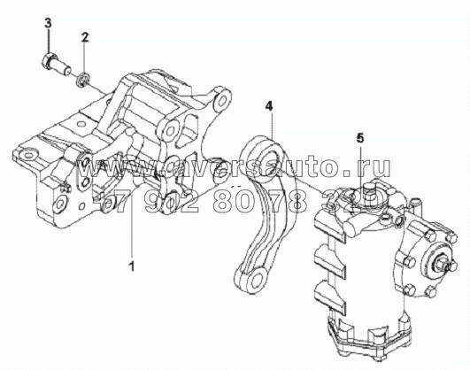 Monoblock Power Steering Gear Assembly