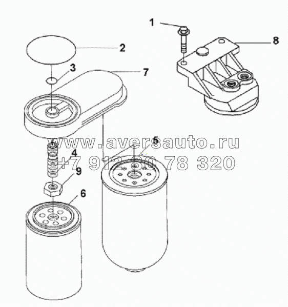 Fuel Filter Subassembly