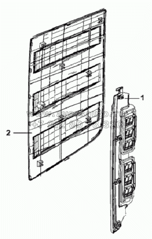 Right Side Wall Window Subassembly