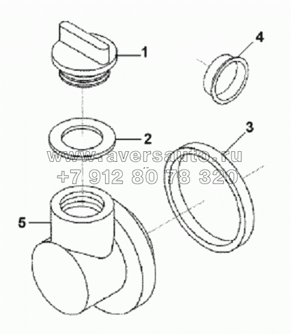 Cylinder Body Filler Subassembly