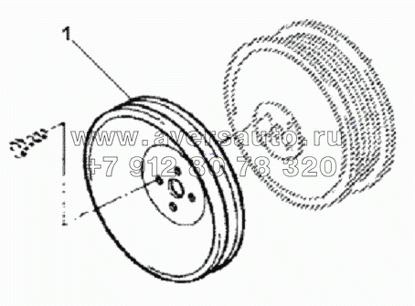 Accessory Driving Pulley Subassembly
