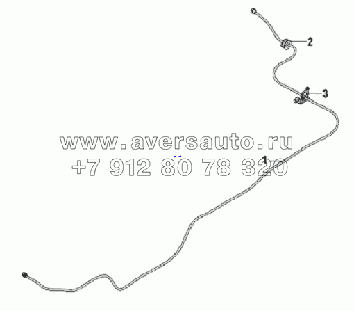 Fuel Return Pipeline Subassembly