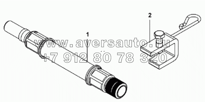 3106A-ZB3 Удлиненный ниппель