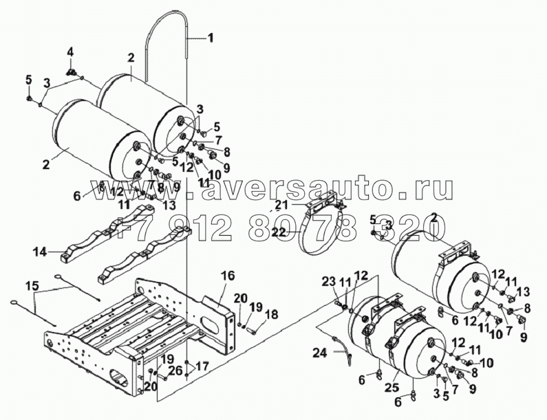 3513G-T1400 Воздушные ресиверы