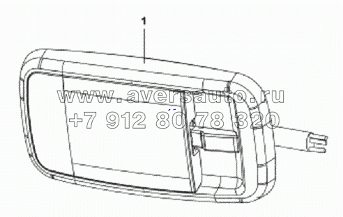 3714F-C0100 Боковая лампа для чтения