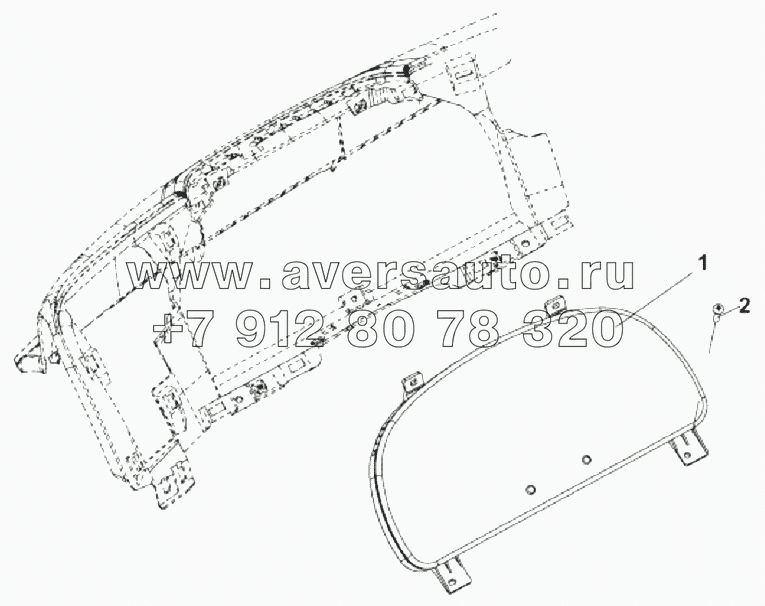 3800A-C0300 Комбинация приборов