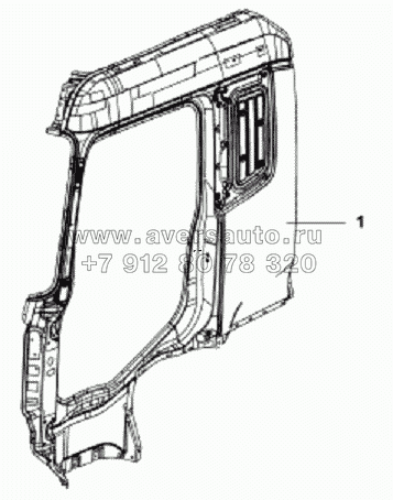 5401A-C0100 Левая боковина