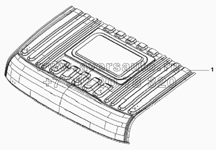 5701A-C0104 Крыша кабины