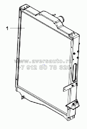 1301A2-ZB6 Радиатор системы охлаждения