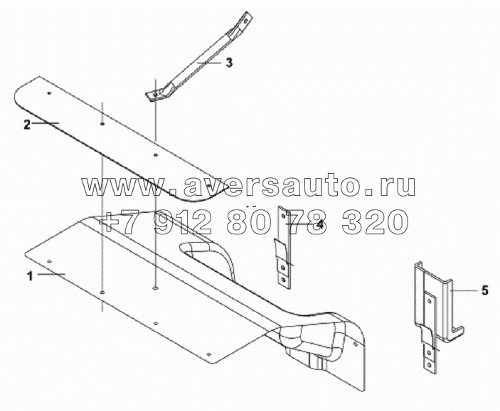 8403L-C0100 Левая звукоизоляционная панель