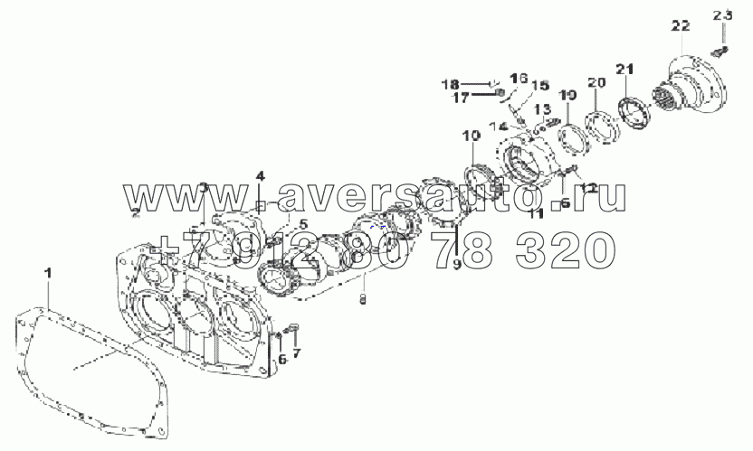 RT-11509G-12 Задняя крышка