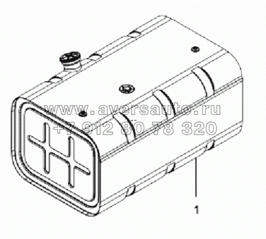 1101F-T0400 Топливный бак