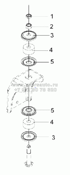 2901H1-05 Крепление амортизатора