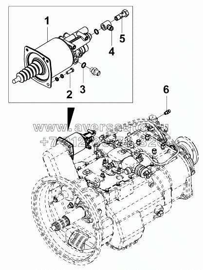 1608A-K20R0 Усилитель сцепления